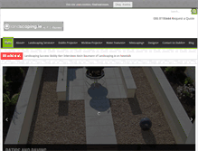 Tablet Screenshot of landscaping.ie